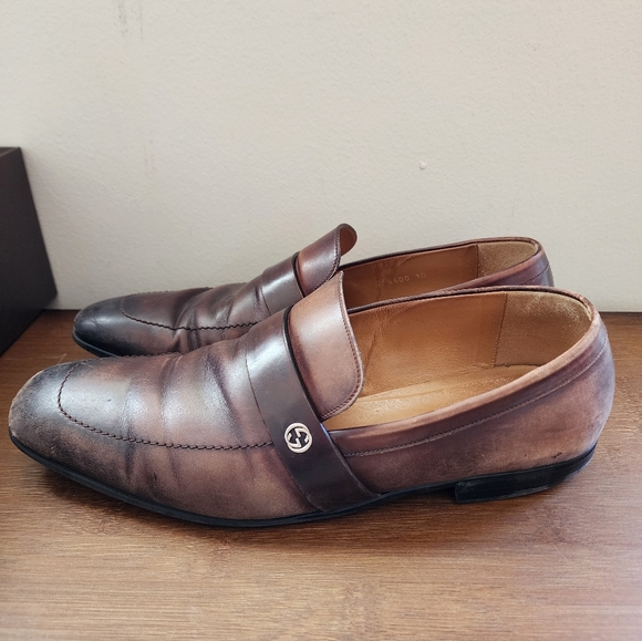 Gucci mens Betis Glamour Rodeo Scuro size 10 - Picture 4 of 6